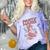 Party Hard Comfortable Stay At Home Introvert Comfort Color Blast T-Shirt Amethyst