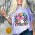 Peace Out 2nd Grade Graduation Last Day School Second Grade Comfort Color Blast T-Shirt Amethyst