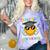 Peace Out 5th Grade Graduation Last Day Of School Comfort Color Blast T-Shirt Amethyst