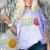 Peace Out 8th Grade Graduation Last Day Of School Comfort Color Blast T-Shirt Amethyst