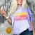 Peace Love Engineering Engineer School Graduation Retro Comfort Color Blast T-Shirt Amethyst