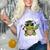 Peace Sign Hand Turtle Class Of 2026 Graduation Comfort Color Blast T-Shirt Amethyst
