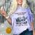 Please Be-Patient-With-Me I'm From The 1900s Comfort Color Blast T-Shirt Amethyst