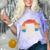 Please Be Patient With Me I'm From The 1900s Floppy Disk Premium Tri-Blend Comfort Color Blast T-Shirt Amethyst