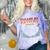 Please Be Patient With Me I'm From The 1900s Heart Beat Comfort Color Blast T-Shirt Amethyst