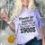 Please Be Patient With Me I'm From The 1900s Quote Premium Comfort Color Blast T-Shirt Amethyst