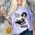 Please Be Patient I'm From The 1900s Sarcastic Joke Premium Tri-Blend Comfort Color Blast T-Shirt Amethyst