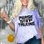 Please Stop Talking Sarcastic Introvert Humor Comfort Color Blast T-Shirt Amethyst