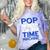 Pop Music Becomes a Time Machine Nostalgia Sound Quote Comfort Color Blast T-Shirt Amethyst Pop Music Becomes a Time Machine Nostalgia Sound Quote Comfort Color Blast T-Shirt Amethyst
