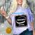 Powered By Introvert Inside Embrace Your Quiet Strength Comfort Color Blast T-Shirt Amethyst