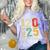Pre-K Grad 2025 Pre-K Kids Prek Graduation Comfort Color Blast T-Shirt Amethyst