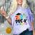 Pre-K Graduate 2025 Preschool Graduation Class Of 2025 Kids Comfort Color Blast T-Shirt Amethyst