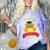 Pre-K Graduation 2018 Cute Owl Comfort Color Blast T-Shirt Amethyst