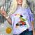 Pre k Graduation 2025 Pre-k Kindergarten Graduate Dinosaur Premium Tri-Blend Comfort Color Blast T-Shirt Amethyst