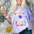 Pre-k Graduation Pre Kindergarten Class Of 2023 Boys Girls Comfort Color Blast T-Shirt Amethyst