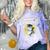 Pre K Graduation Shirts Shark Grad Toddler Comfort Color Blast T-Shirt Amethyst
