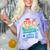 Preschool 2021 Graduate Prek Quarantine Preschool Graduation Comfort Color Blast T-Shirt Amethyst