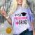 Preschool Graduation Shirt For Girl 2019 Miss Preschool Grad Comfort Color Blast T-Shirt Amethyst