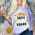 Prom Squad 2024 High School Graduation Party Premium Comfort Color Blast T-Shirt Amethyst
