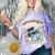 Proud 8th Grade Graduate Axolotl Graduation Eighth Comfort Color Blast T-Shirt Amethyst