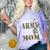 Proud Army National Guard Mom National Guard Graduation Comfort Color Blast T-Shirt Amethyst