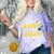 Proud Aunt Of a Class Of 2023 Graduate Senior Graduation Comfort Color Blast T-Shirt Amethyst