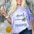 Proud Aunt Of a State Trooper Police Officer Graduation Comfort Color Blast T-Shirt Amethyst