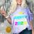 Proud Aunty Of Kindergarten Graduate 2024 Graduation Aunty Comfort Color Blast T-Shirt Amethyst