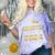 Proud Big Sister Of Two 2024 Graduate Class 2024 Graduation Premium Comfort Color Blast T-Shirt Amethyst