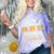 Proud Bro Of A Class Of 2024 Graduate Senior Graduation Comfort Color Blast T-Shirt Amethyst