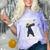 Proud Dad Of 2018 Graduate Dabbing Graduation Senior Shirt Comfort Color Blast T-Shirt Amethyst