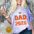 Proud Dad Of A 2026 Senior Basketball Graduation Family Comfort Color Blast T-Shirt Amethyst