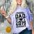 Proud Dad Of A Class 2019 Graduate T Shirt Graduation Comfort Color Blast T-Shirt Amethyst