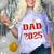 Proud Dad Of a Class Of 2025 Graduate For Graduation Comfort Color Blast T-Shirt Amethyst
