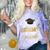 Proud Gammy Of A Class Of 2025 Graduate Senior Graduation Comfort Color Blast T-Shirt Amethyst