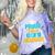 Proud Graduation Dad Father Of Graduates Comfort Color Blast T-Shirt Amethyst