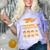 Proud Grandma Of A Class Of 2024 Matching Family Graduation Comfort Color Blast T-Shirt Amethyst
