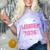 Proud Grandma Of a Class Of 2026 Graduate For Graduation Comfort Color Blast T-Shirt Amethyst