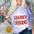 Proud Granny Of A Class Of 2026 Graduate Senior Graduation Comfort Color Blast T-Shirt Amethyst
