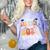 Proud Great Aunt Of a Class Of 2026 Graduate Graduation Comfort Color Blast T-Shirt Amethyst