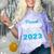 Proud Great Grandpa Of 1st Grade Graduate 2023 Graduation Comfort Color Blast T-Shirt Amethyst