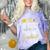 Proud Lil Sister Of a Class Of 2026 Graduate For Graduation Comfort Color Blast T-Shirt Amethyst