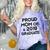 Proud Mom Of A 2018 Graduate Mama Graduation Comfort Color Blast T-Shirt Amethyst
