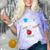 Proud Mom Of 2022 Pre K Graduate Graduation Comfort Color Blast T-Shirt Amethyst
