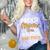 Proud Mom Of An Awesome Rad Tech Graduation Matching Family Comfort Color Blast T-Shirt Amethyst