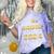 Proud Mom Of Two 2024 Graduate Class 2024 Graduation Family Premium Comfort Color Blast T-Shirt Amethyst