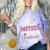 Proud Mother Of 2025 College Graduate Family Graduation Comfort Color Blast T-Shirt Amethyst