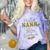 Proud Nana Of a 2025 Graduate Senior Graduation Women Premium Tri-Blend Comfort Color Blast T-Shirt Amethyst