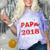 Proud Papa Of A Class Of 2018 Graduate Shirt Graduation Comfort Color Blast T-Shirt Amethyst