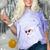 Proud Queen Masters Degree Graduation Women MSW Comfort Color Blast T-Shirt Amethyst